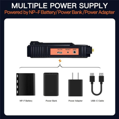 VRRIIS 097 Kit d'extension HDMI sans fil 4K HD vidéo, émetteur-récepteur audio vidéo sans fil, prise : SH5503488-08